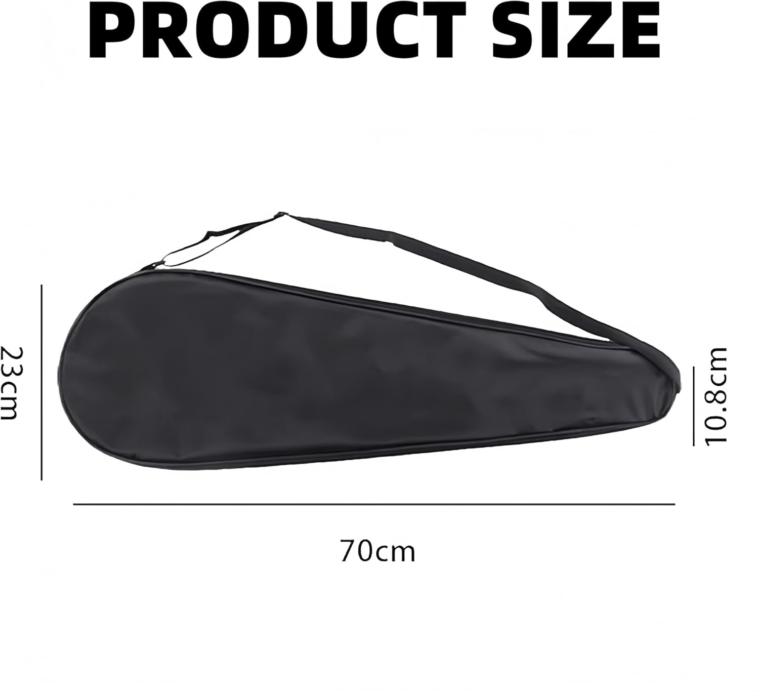 Jindizi Single Shoulder Badminton Racket Bag Portable Accessory Pouch for Outdoor Sports Lightweight Reusable Storage for Badminton Gear and Easy Carrying image number 2