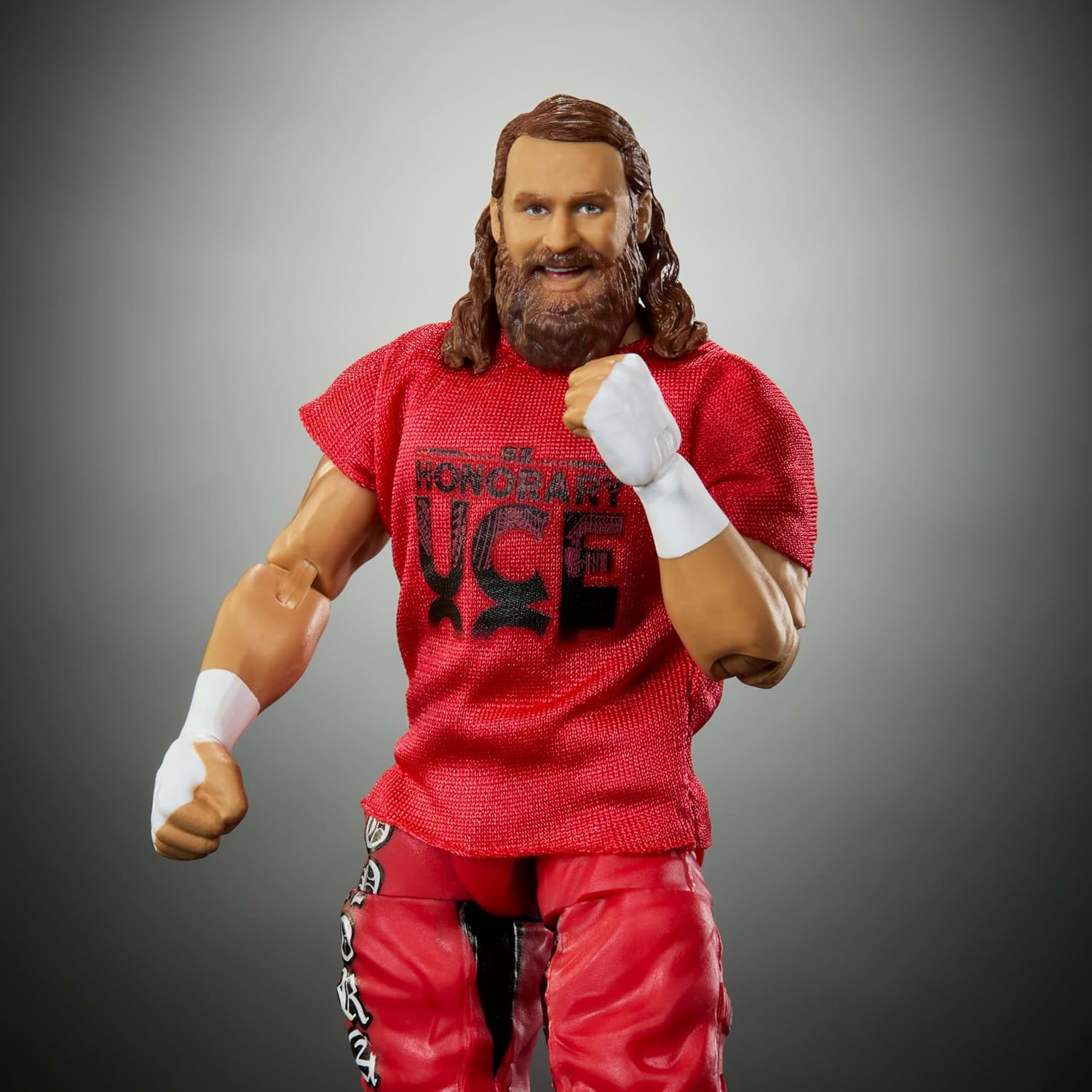 Mattel WWE Elite Collection Action Figure & Accessories, Premium Live Event Sami Zayn with Interchangeable Hands & Build-A-Figure Pieces