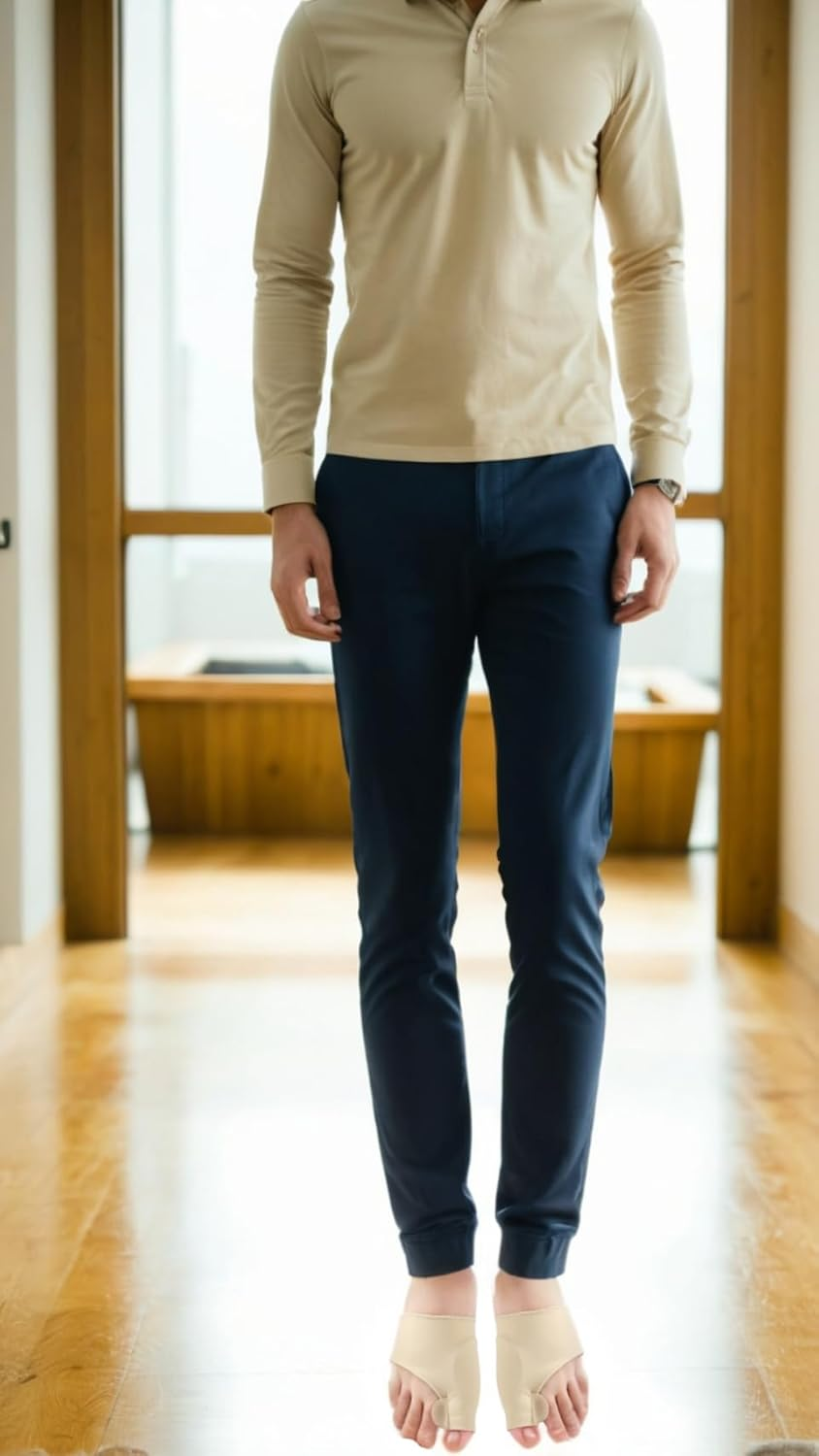 Bunion Corrector 4 Pairs | Orthopedic Pain Relief | Toe Straightener for Hallux Valgus | Day & Night Support | Adjustable for Men & Women image number 3