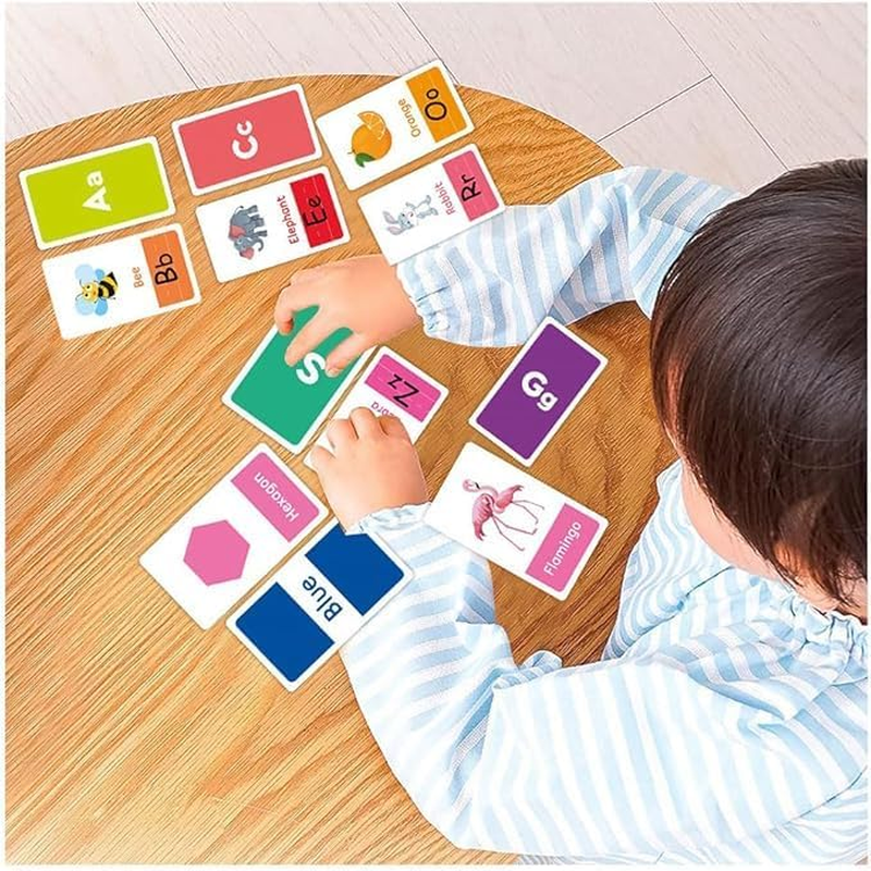 Early Learning Flash Cards Number Flash Cards Alphabet Flash Card 2-4 Years, Learn Colors Number Shapes Animals ABC Letters Sight Words