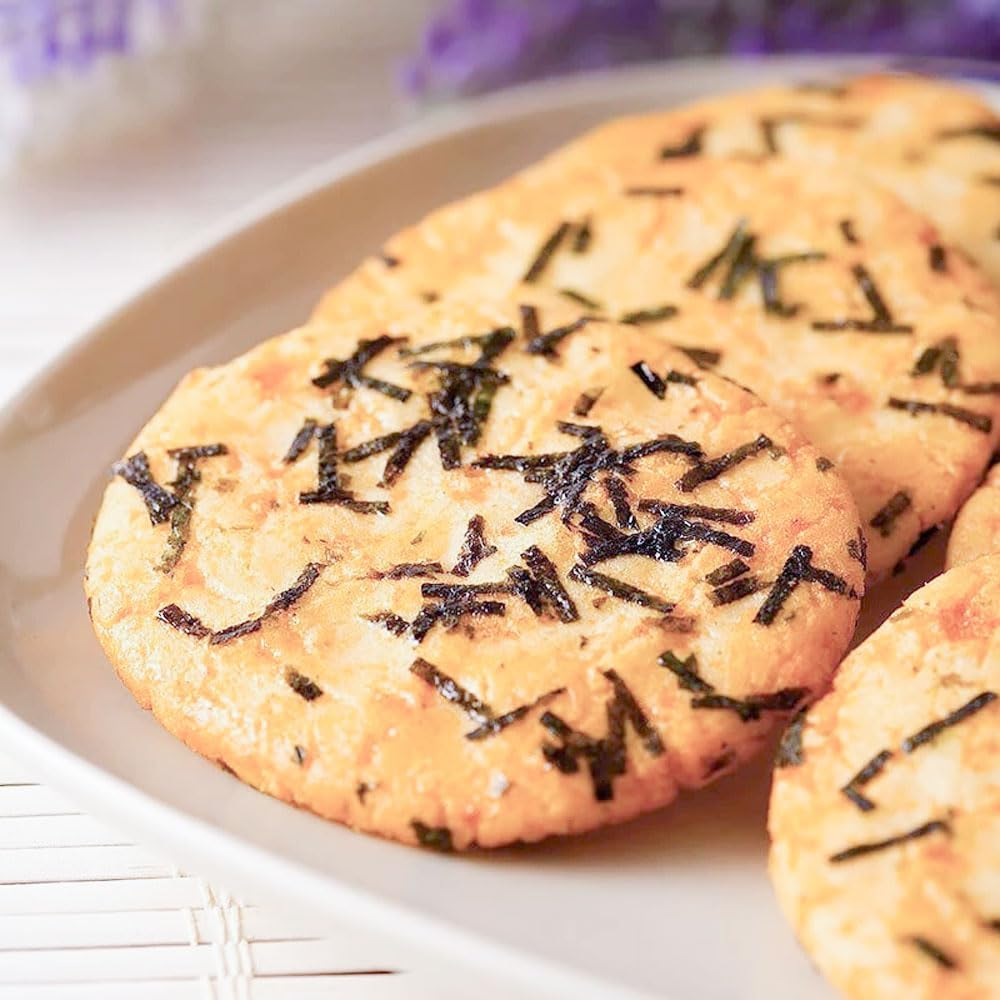 Bin Bin Spicy Seaweed Rice Crackers, 135 G