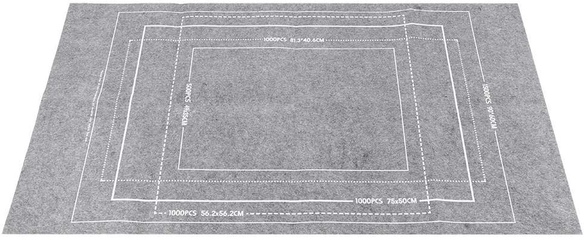 Jigsaw Puzzles Mat Playmat Roll up Jigsaw Storage Felt Mat Puzzles Blanket Gray Playmat Foam Play Tiles Interlocking Play Mat Floor Mats 116*66Cm image number 6