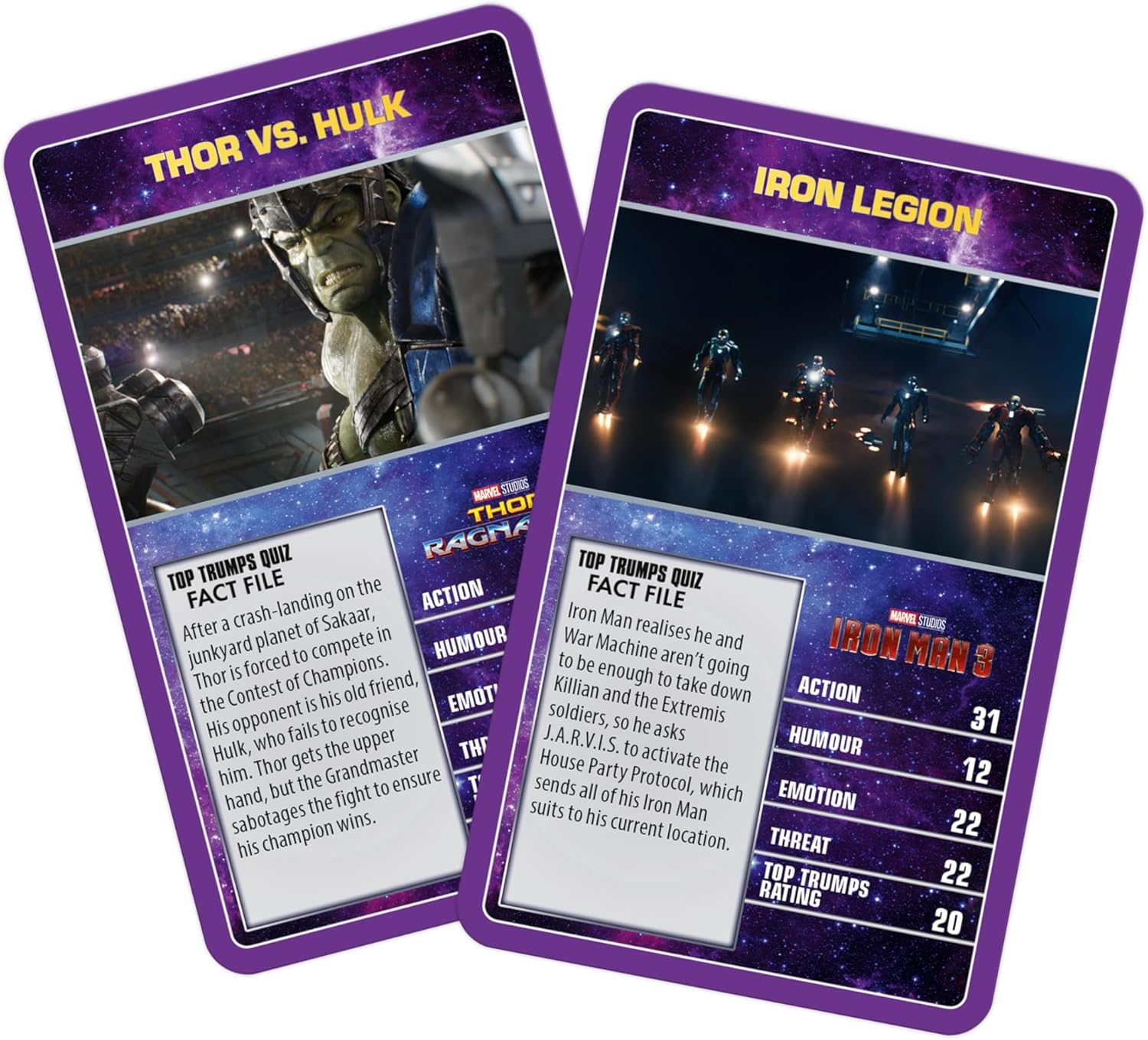 Top Trumps Marvel Cinematic Universe 30 Marvellous Moments Card Game, the Number One Card Game Gets a Marvellous New Look with 30 Iconic Moments image number 4