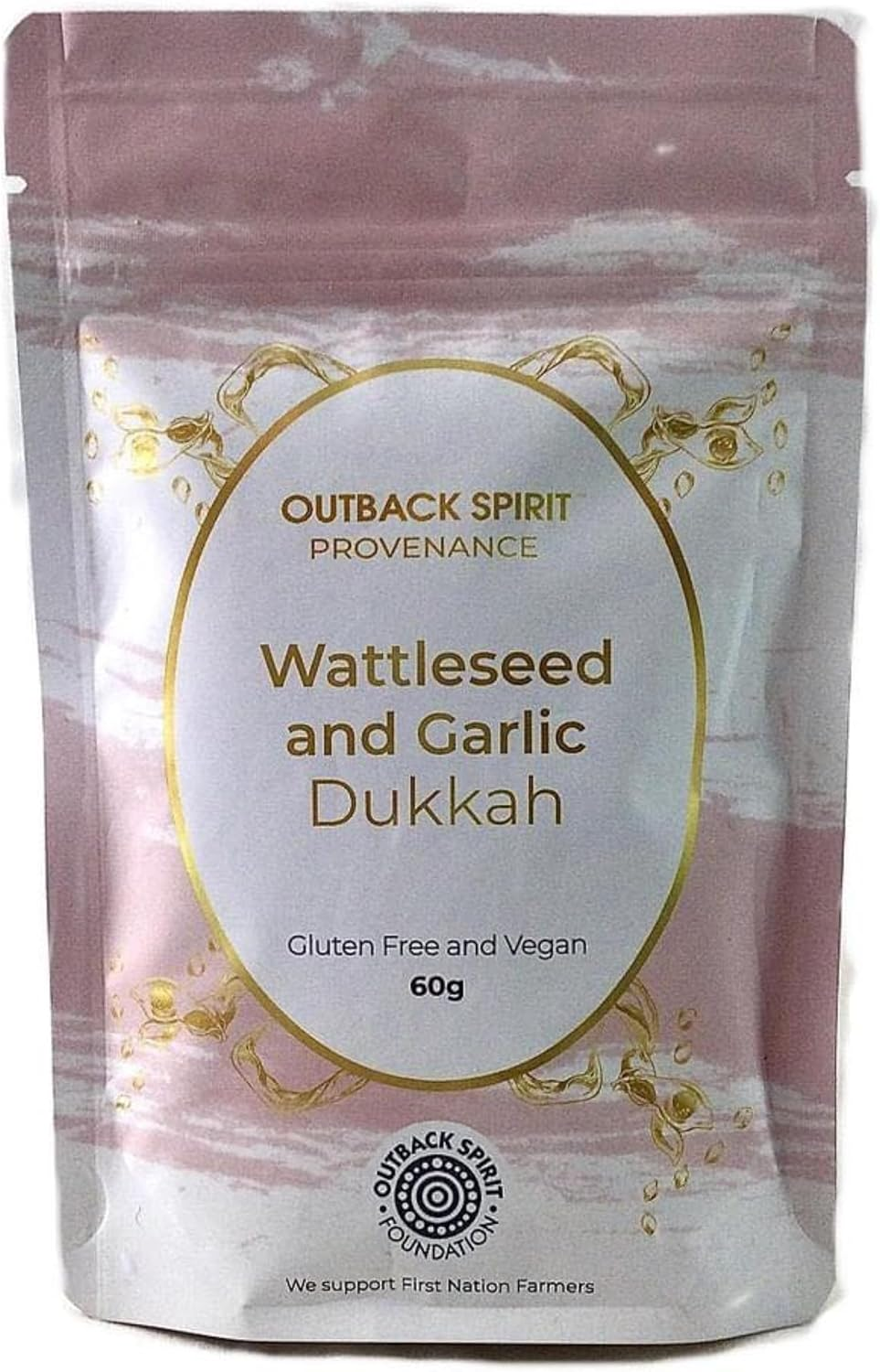 Wattleseed and Garlic Dukkah 60 G, Outback Spirit