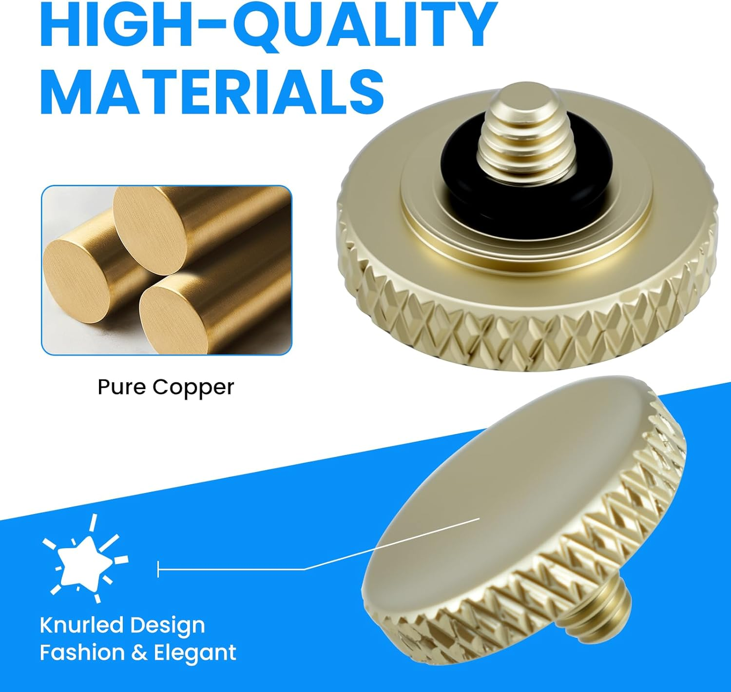 SDTC Tech 4 Pcs Fuji Shutter Release Button Accessories, Copper Camera Soft Shutter Button Fits for Fuji X-T3 X100 X100S X-T10 X-T20 X-T30 Xpro1, 4 Color (Red/Black/Silver/Golden)