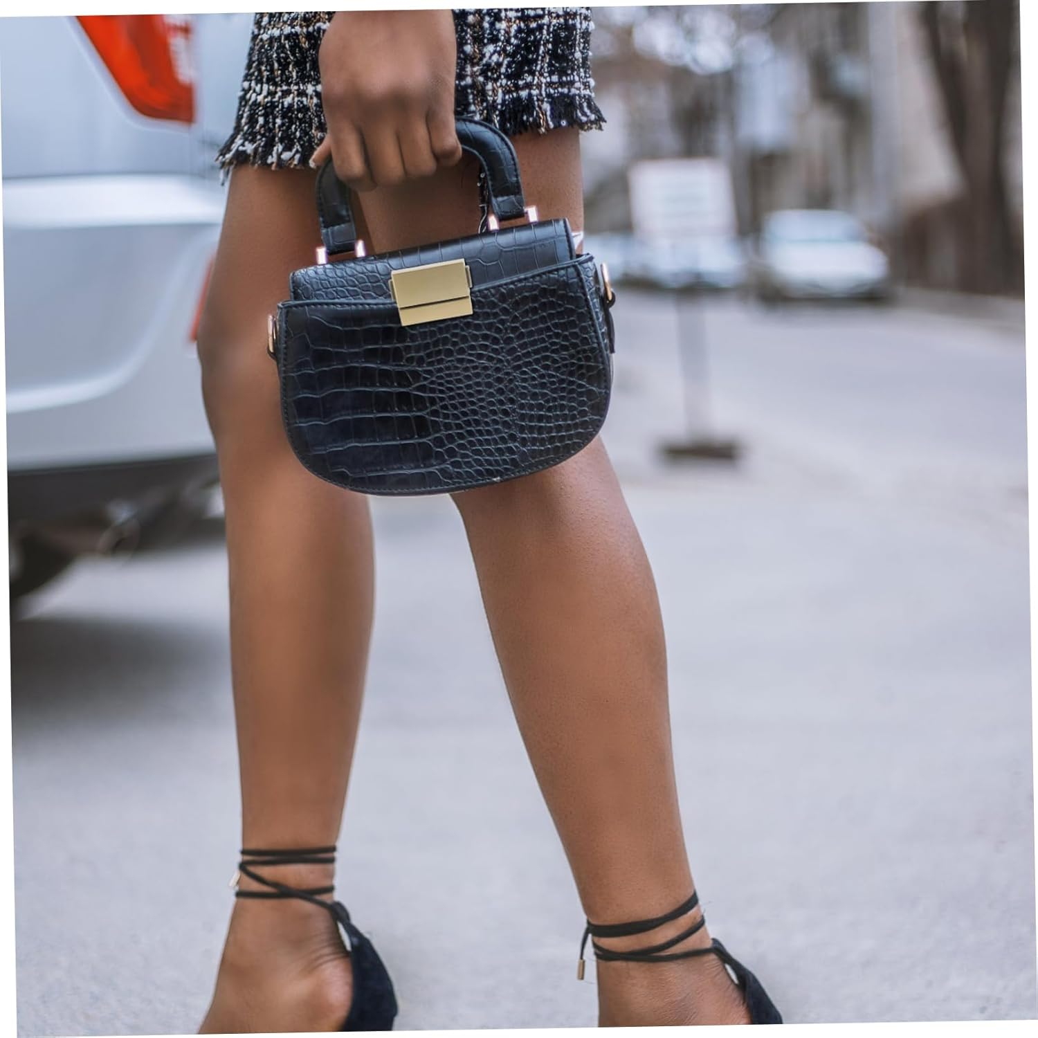 TEHAUX 20Pcs Purse Tuck Lock Clasp Lock Bag Closure Clasp Purse Closure Fastener Bag Accessory for Handbag Decorative Tuck and Small Replacements image number 2