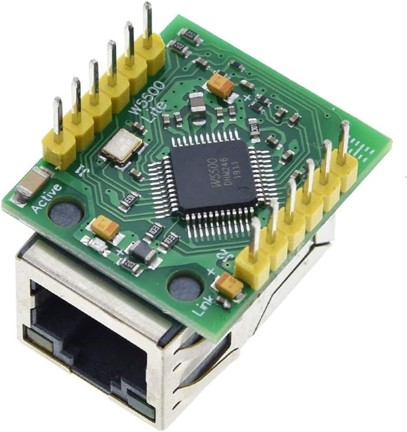 2Pcs W5500 SPI to LAN Ethernet Network Module TCP IP Interface 3.3V 5V for Arduino and DIY image number 3