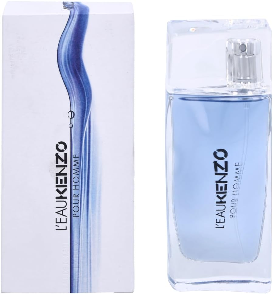Kenzo New L'EAU Eau De Toilette Spray for Men 50 Ml image number 3
