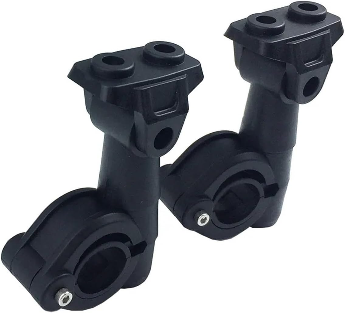 Muzhen Store Motorcycle LED Headlight Spotlight Clamps Bracket Tube Mount Compatible with Motorcycle Fog Light Auxiliary Lamp Holder Motos Accessories image number 1