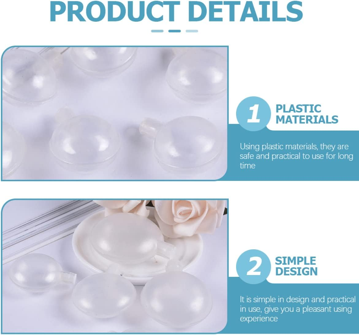 50Pcs Replacement Squeakers for Dog Toys Durable Plush Toy Sound Generators for Fun Pet Play Easy to Use Squeaky Inserts for DIY Dog and Toys