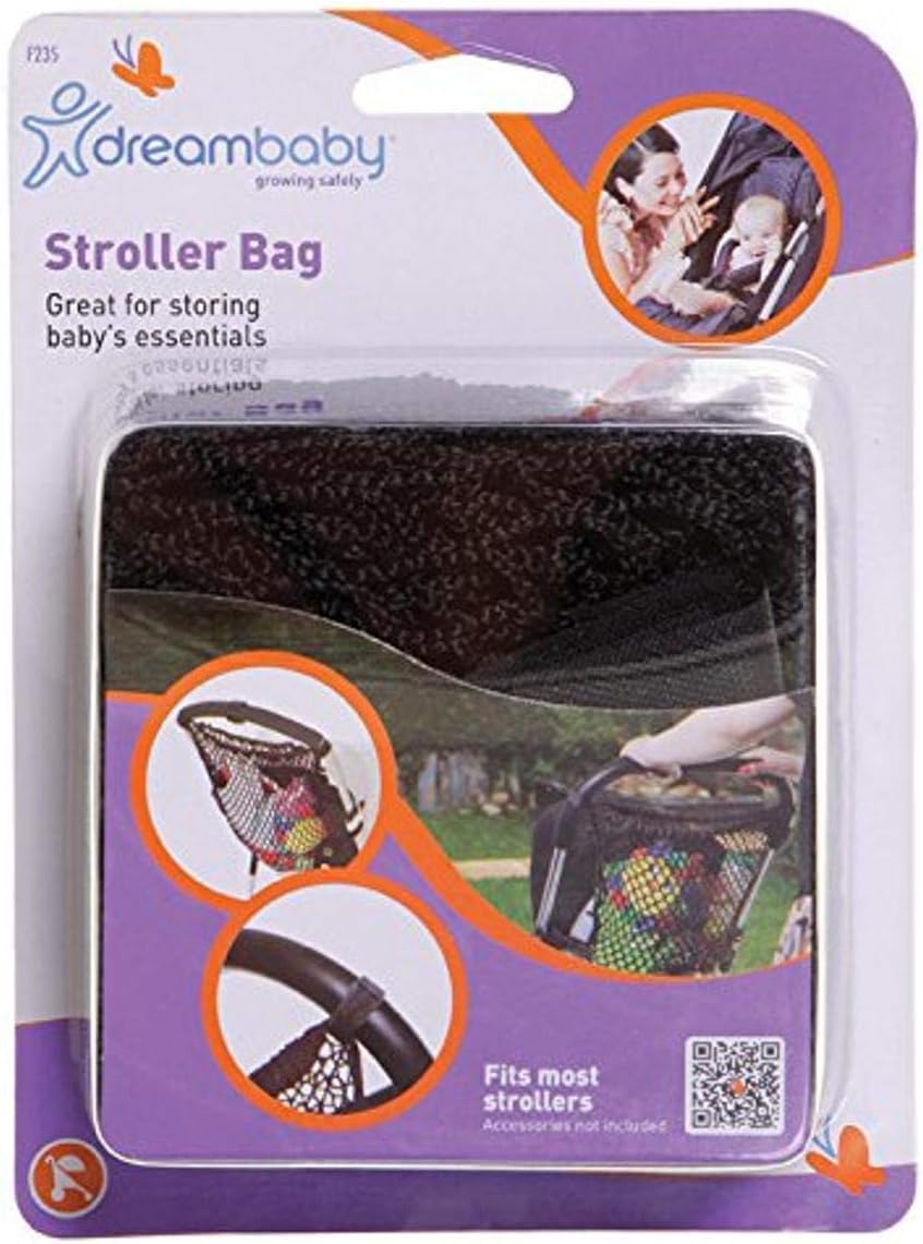 Dreambaby Stroller Net Bag, Black