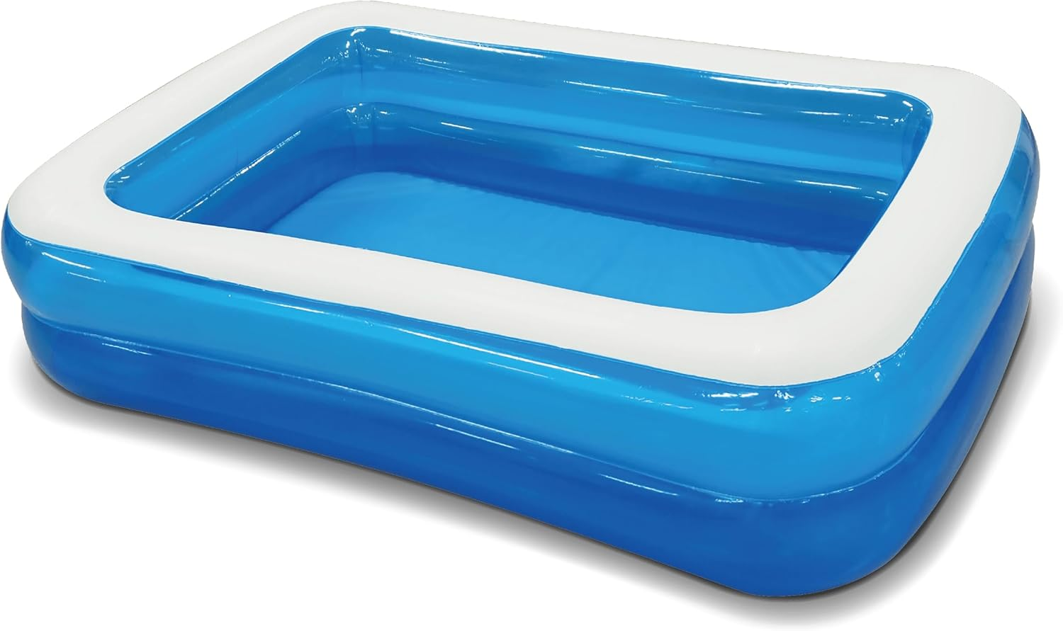 HAC 4062 Jumbo Family Pool, Rectangular, Water Play, Large, 6.6 Ft (2 M) (W X D X H): 74.8 X 51.2 X 17.3 Inches (190 X 130 X 44 Cm) image number 2