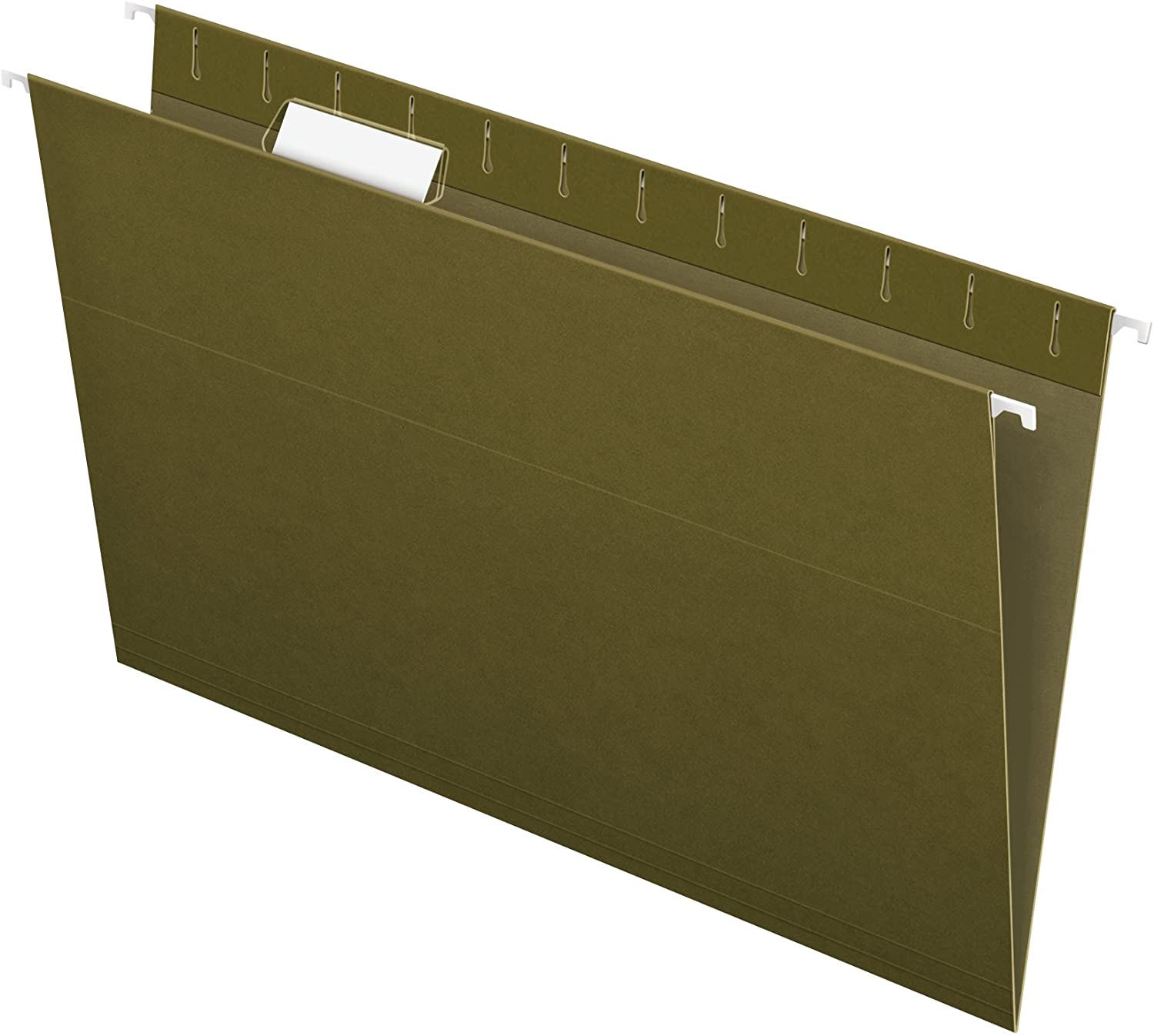 Pendaflex Essentials Hanging Folders, Letter Size, 1/3 Cut Tabs, Standard Green, 25 per Box (81601) image number 4