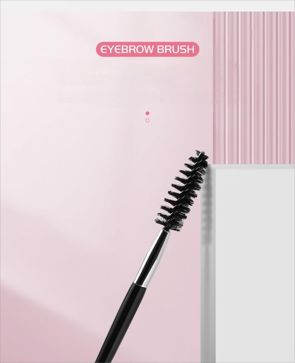 Fokmuaex 6Pcs Eyebrow Tweezers Set - Stainless Steel Slant & Pointed Tips with Small Scissors & Brush, Precision Hair Removal Tools image number 4