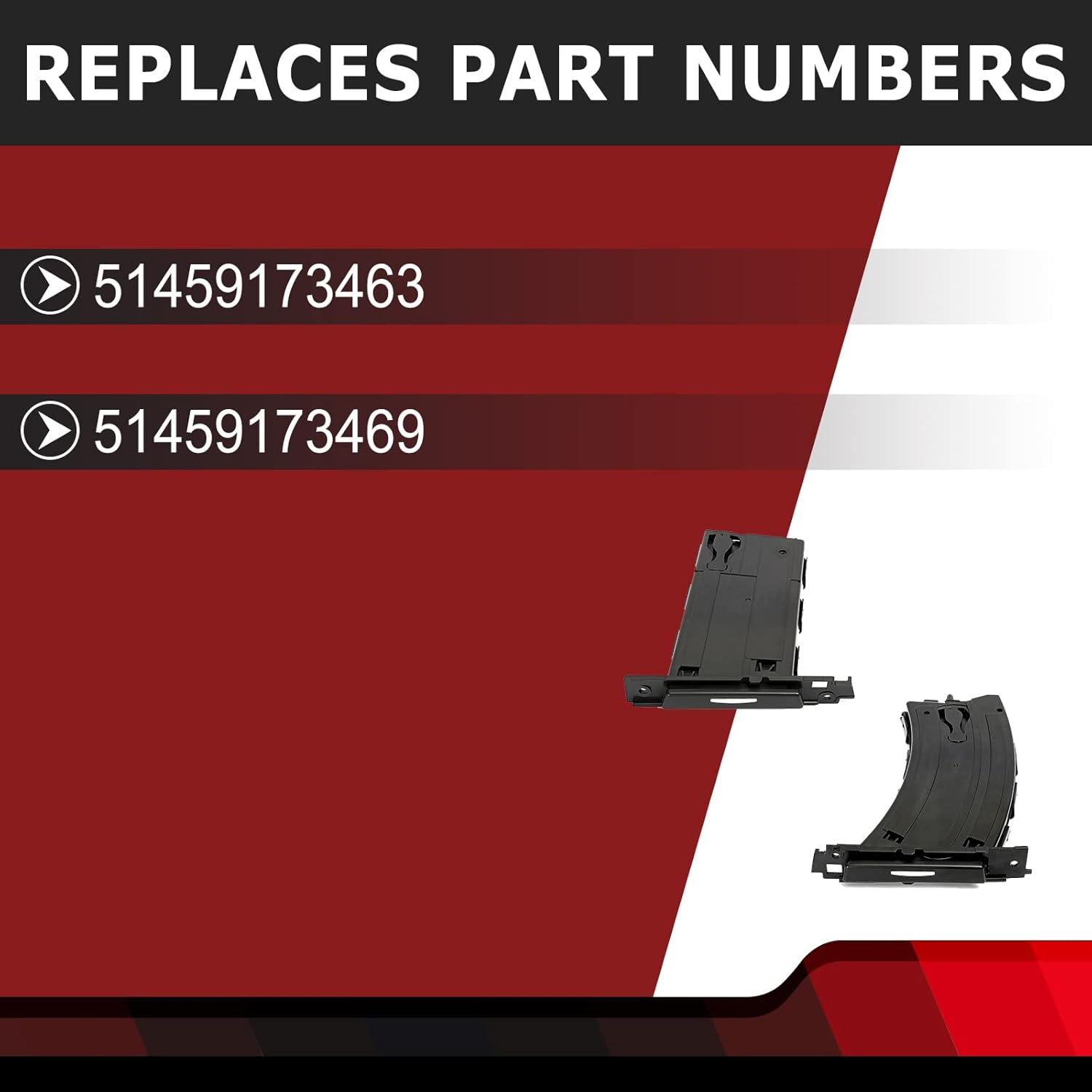 Pair Retractable Cup Holder Left&Right Side Compatible with BMW 3 Series E90 E91 E92 E93 323I 325I 325Xi 328I 328Xi 330I 330Xi 335D 335I 335Is 335Xi M3 2006-2013 Replaces 51459173463 51459173469 Black image number 4