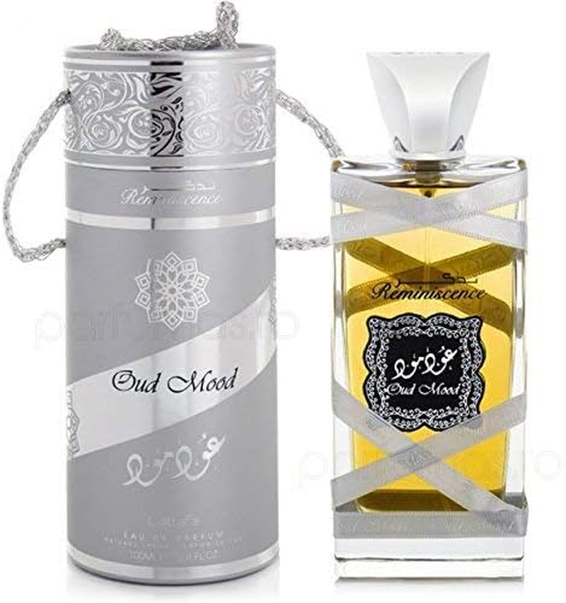 Oud Mood Reminiscence by Lattafa for Unisex - 3.4 Oz EDP Spray image number 2