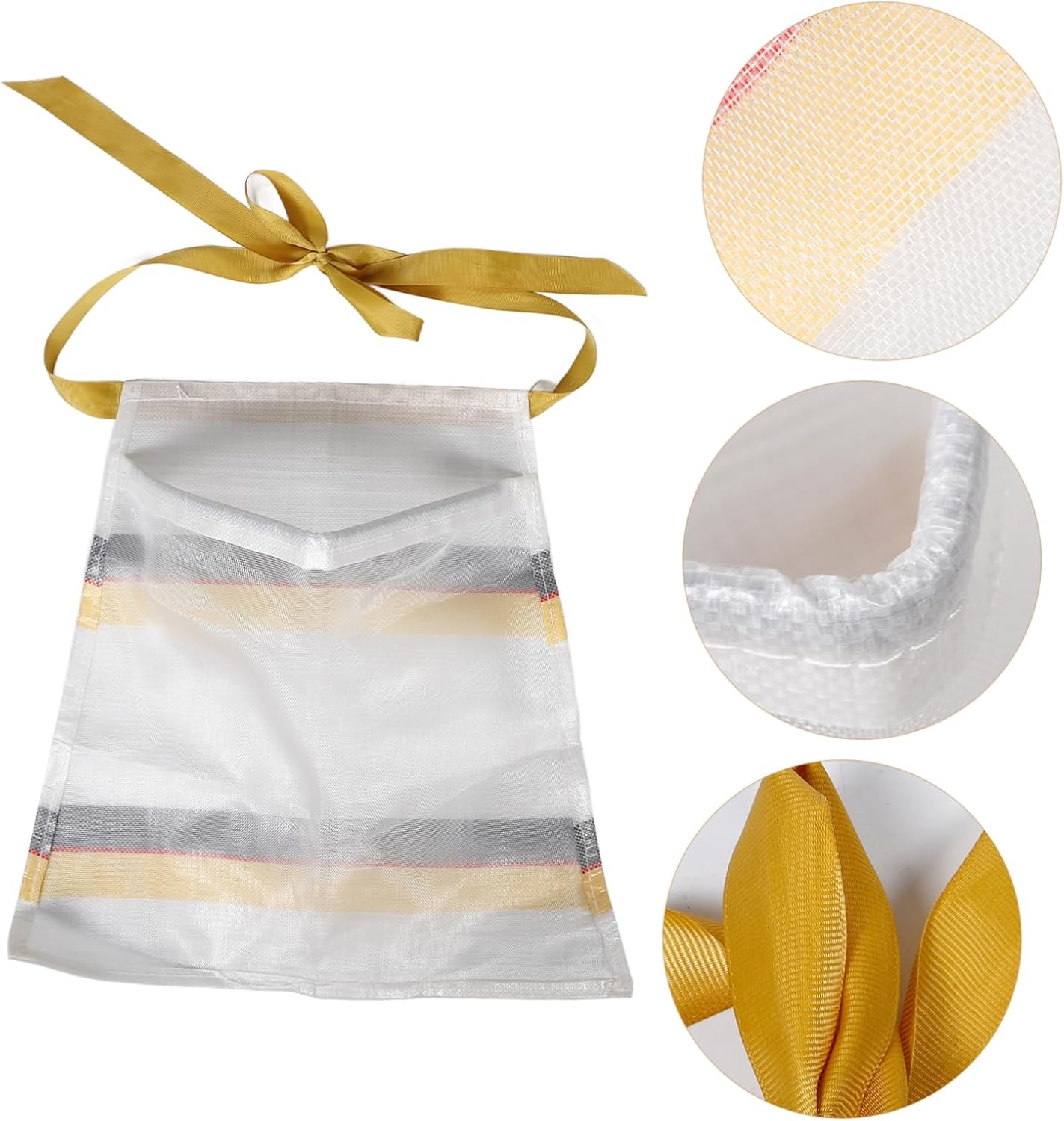 Mushroom Picking Bag Foraging Pouch for Fruits Vegetables Garden Apron Large Capacity for Camping and Harvesting Activities image number 1