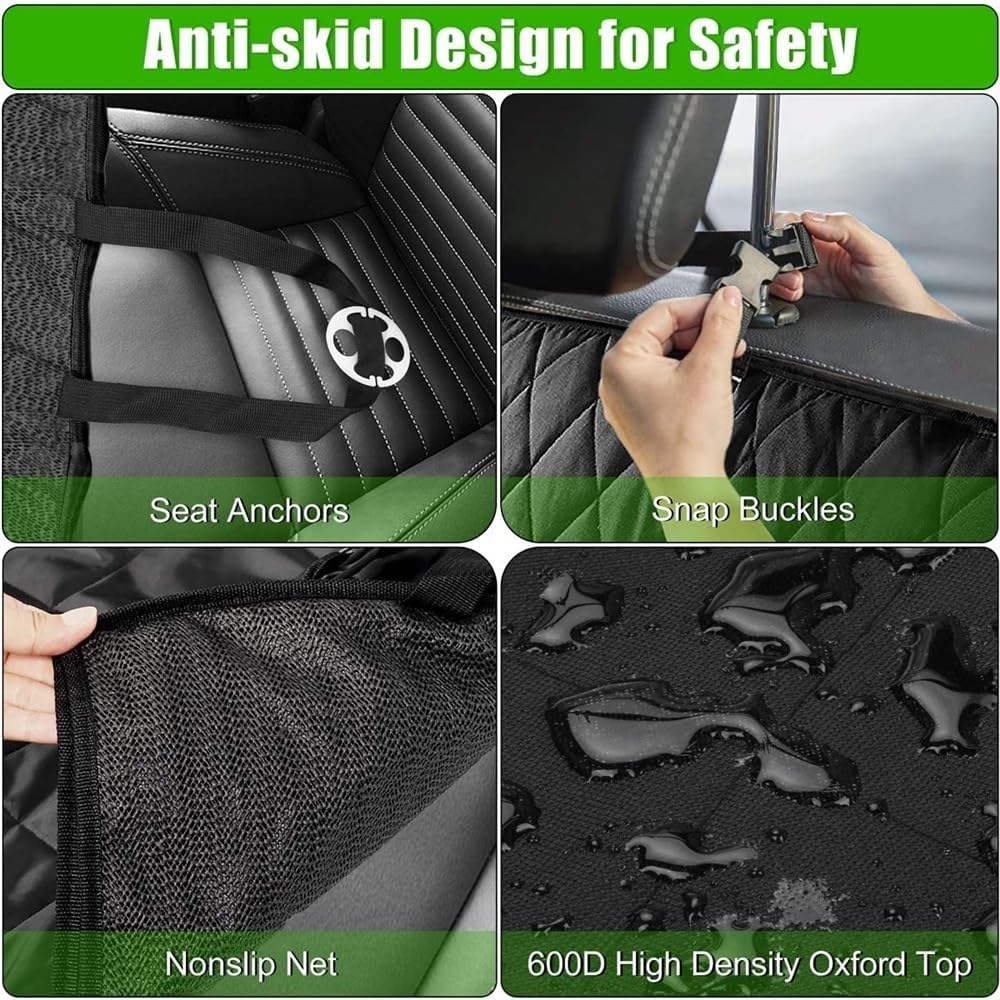 Dog Car Seat Cover Dog Car Seat Cover Pet Hammock Dog in Car Dog Car Accessories Trunk Lid Pad Protector Dog Hammock image number 2