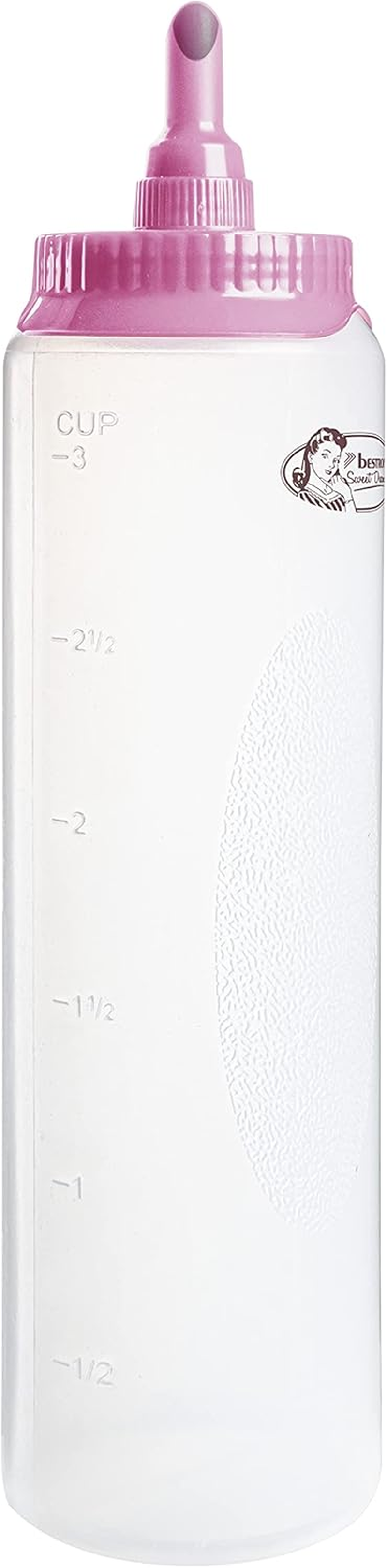 Bestron ABOTTLE Dough Bottle, Plastic, Pink - Mint image number 5