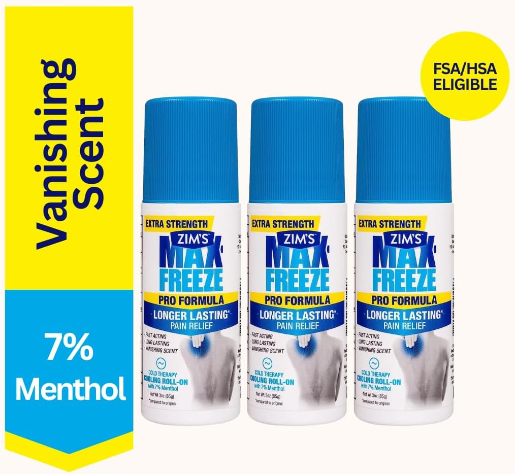 Zim'S Max-Freeze Pro Formula Roll-On, 3Count image number 2