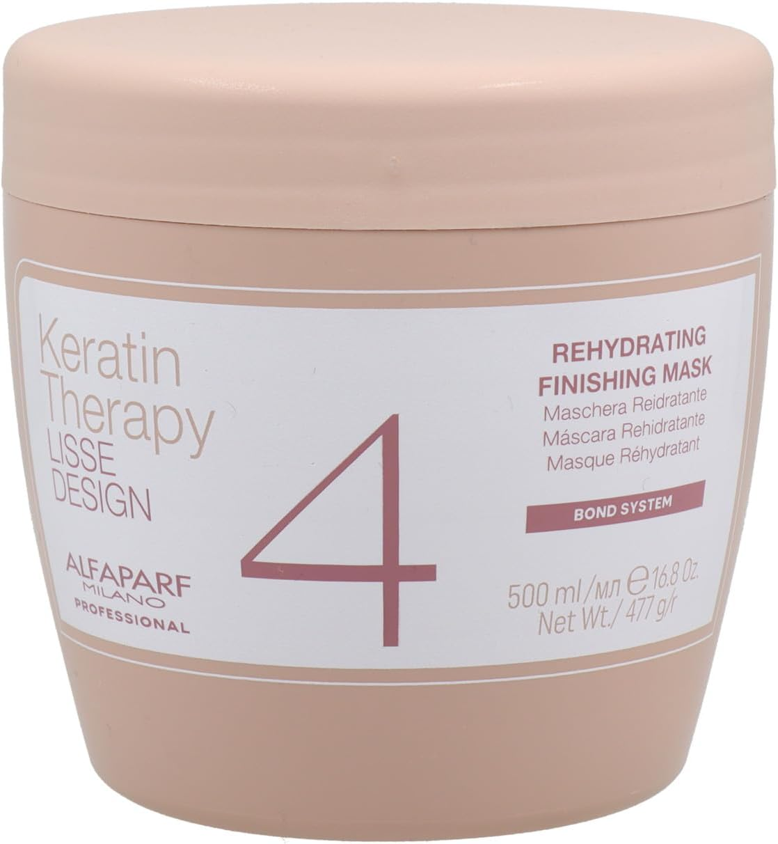 Alfaparf Milano Keratin Therapy Lisse Design Rehydrating Mask 500 Ml