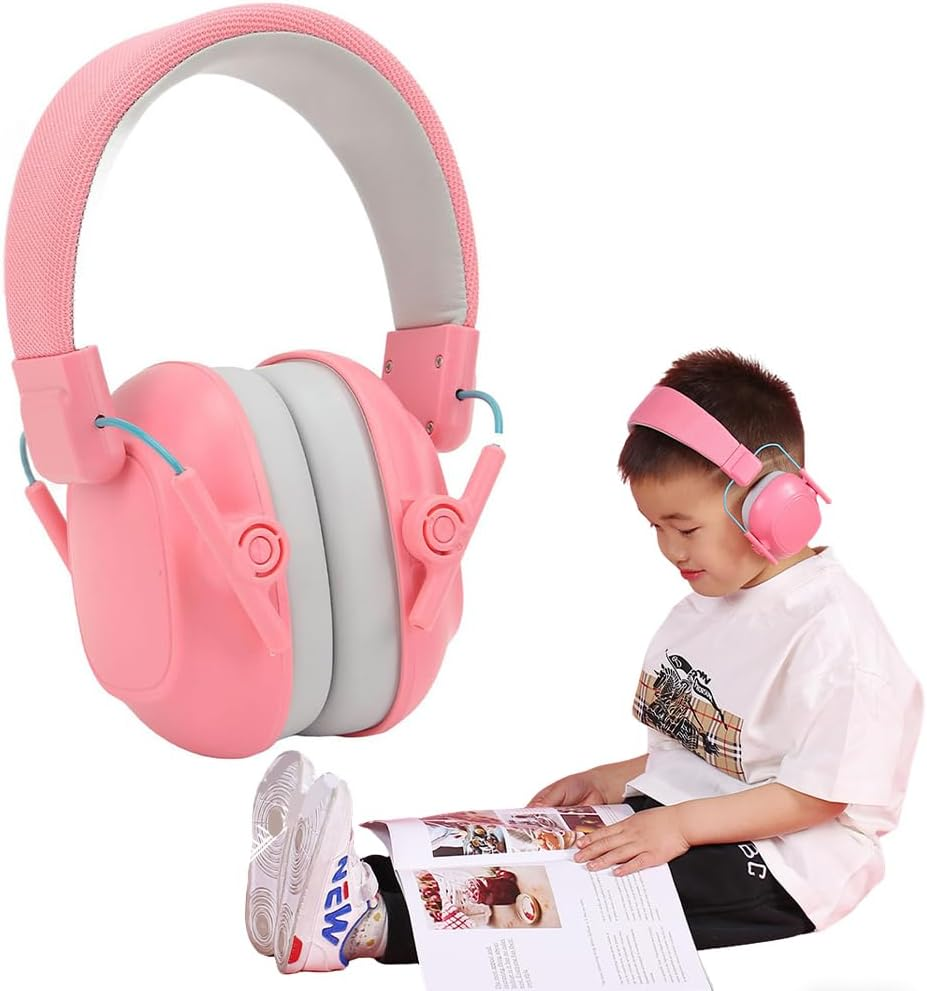 HYAVIA Noise Cancelling Ear Muffs for Airplane Pressure Relief, Soundproof Sleep Headphones for Studying, Drumming, and Kids &ndash; Ear Protection for Sleeping, Noise Reduction Headphones for Travel image number 1