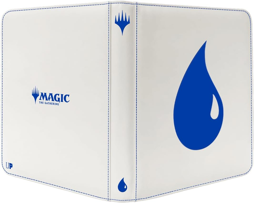 Ultra Pro Mana 8 Island 12-Pocket Zip Pro-Binder for Magic the Gathering)