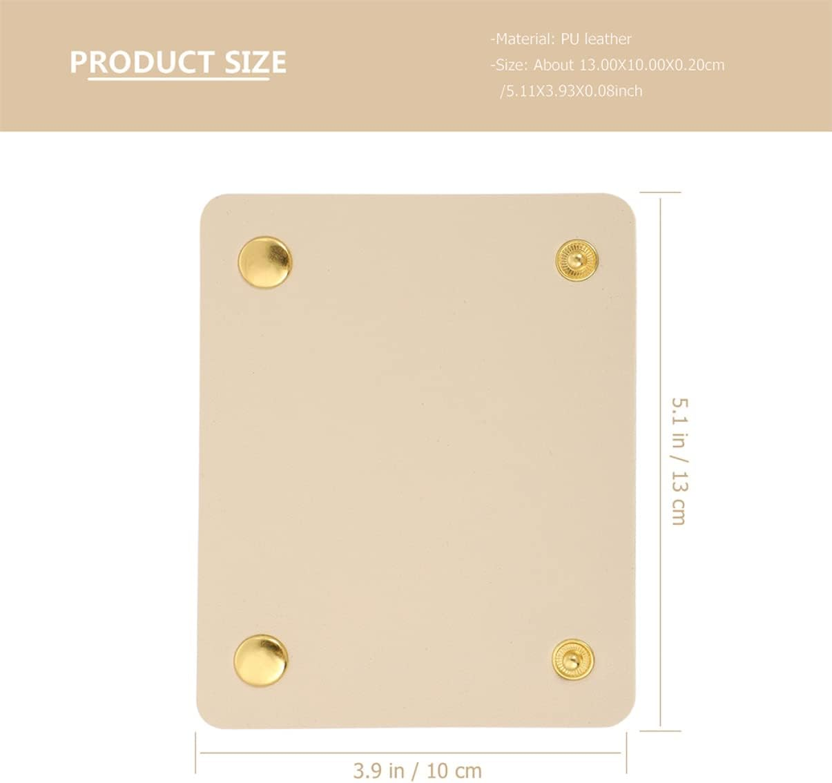 NUOBESTY Luggage Handle Protector and Handbag Handle Leather Wrap, Pu Leather Protective Covers, 2Pcs Set in Apricot and Black for Travel and Daily Use image number 4