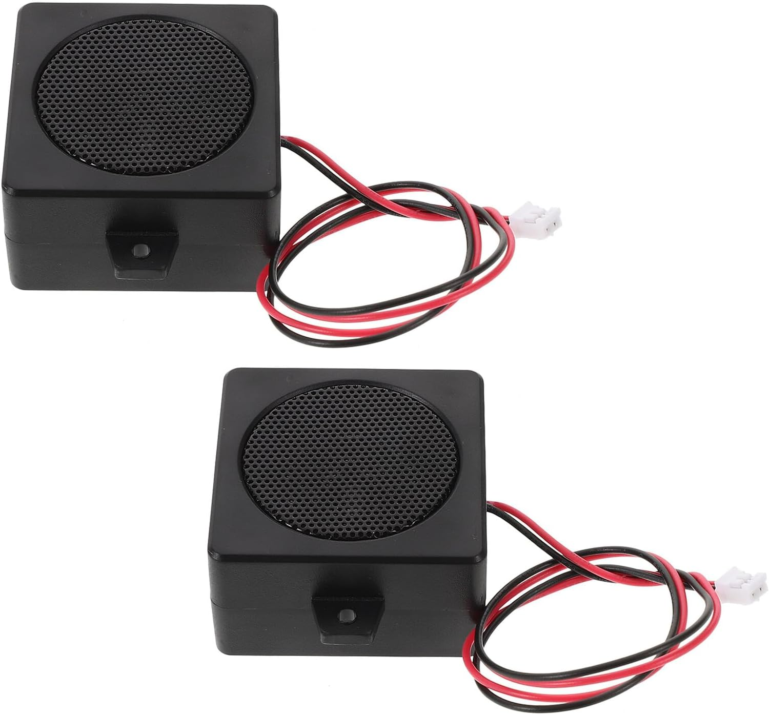 MINAOLULUS 2Pcs 5W 4Ohm Full-Range Mini Speakers with Compact Cavity Design, Wired Tweeter Loudspeakers for TV Monitors and Home Audio, Small Power Subwoofer for Advertising Machines image number 2