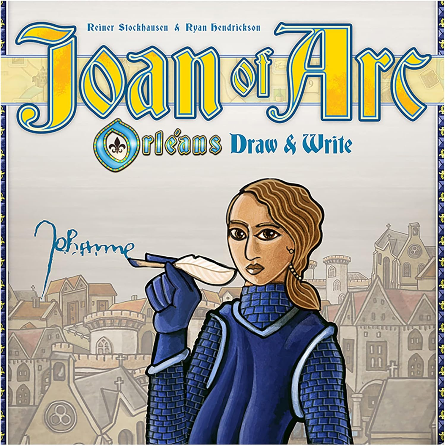 Joan of Arc - Orleans Draw and Write - Board Game image number 1