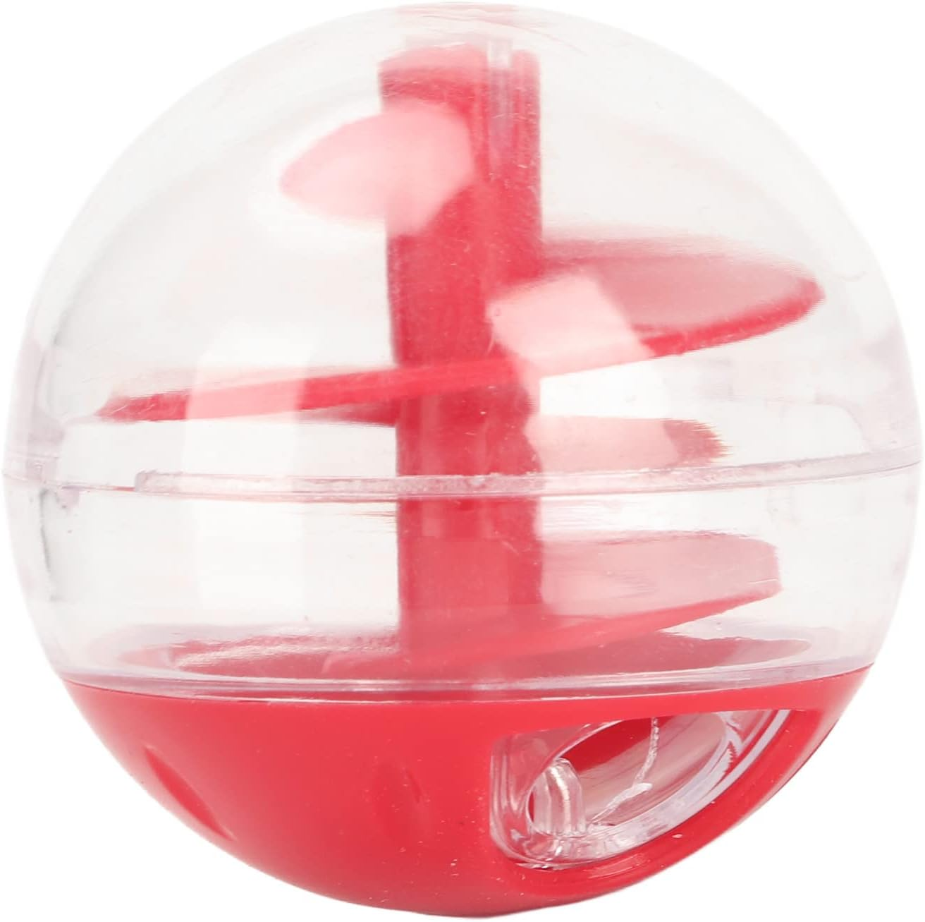 Jiawu Cat Treat Dispenser Toy, Cat Interactive Toy and Food Dispenser for Pet, Cat Food Toy Cat Treat Toy Slow Feeder Toy for Interactive Training, Meal Dispenser Ball, 2 X 2In image number 2