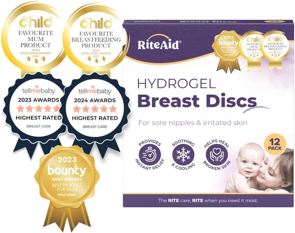 Rite Aid&reg; Hydrogel Breast Discs 12Pk