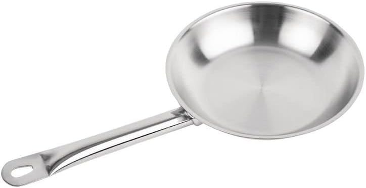 Vogue Stainless Steel Induction Frypan, 200 Mm image number 4