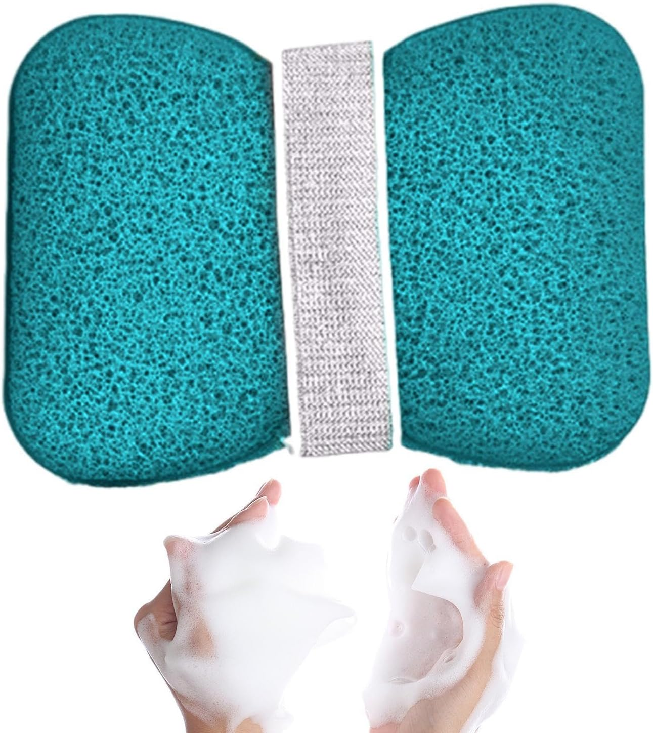 Bar Soap Pouch | Soap Saver Bag - Loofah Pocket Bar Holder for Campsite Gym Travel Daily Shower Home Yoga Vacation Bathroom