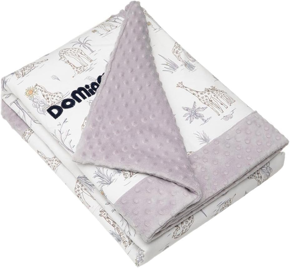 Domimia Thick Padded Minky Cotton Kids Blanket, Butterfly Soft Coziness, 3D Dotted Fabric Blanket- 2.5 Tog image number 5