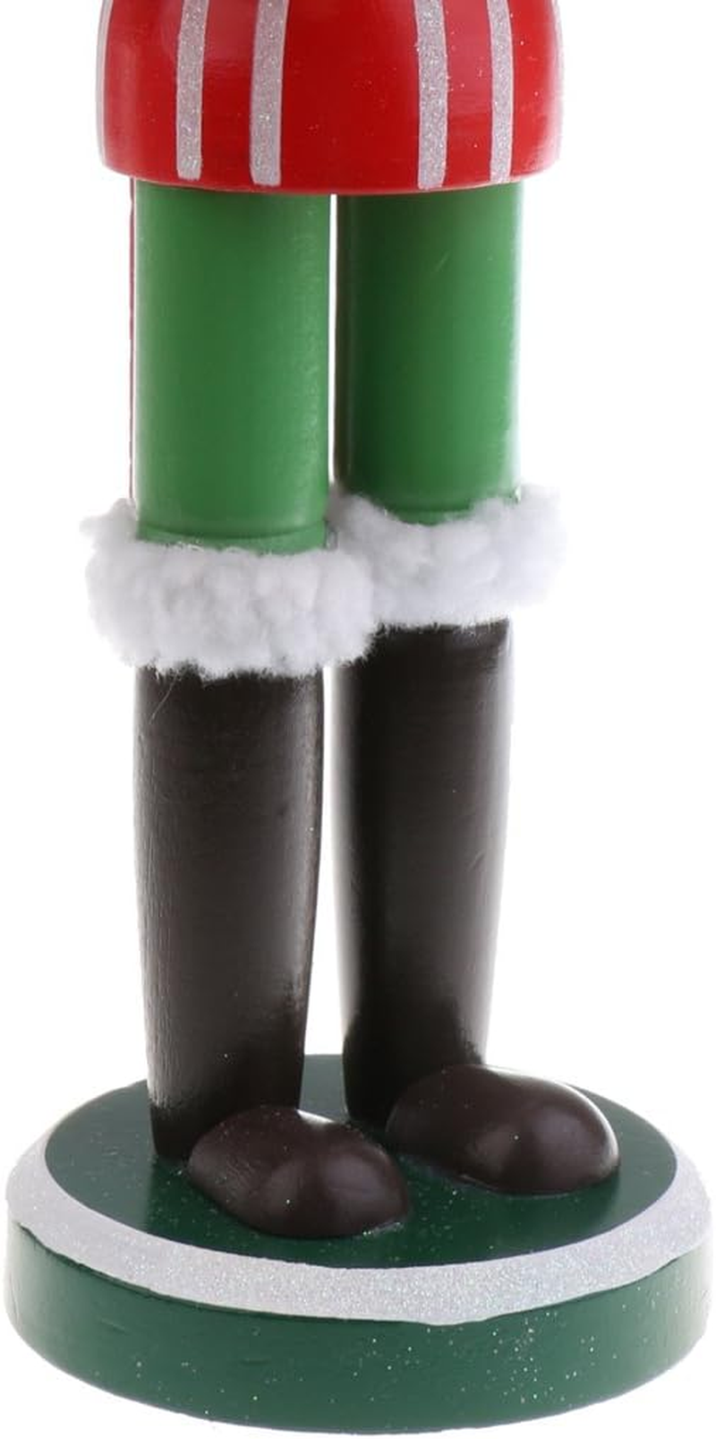 36CM Wooden Hand Painted Cook with Tray Nutcracker Christmas Decorative Ornament Gifts image number 1