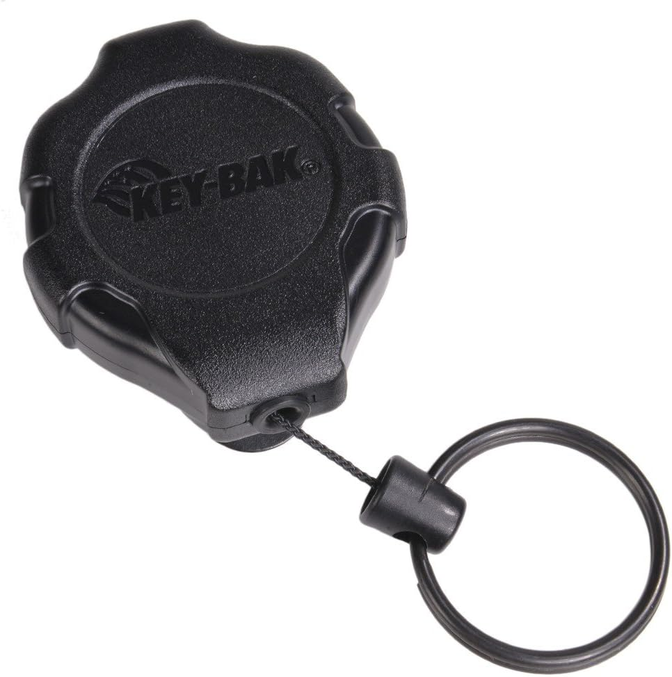 KEY-BAK Ratch-It Retractable Ratcheting Tether with 48" Retractable Cord, 10 Oz. Retraction, Belt Clip Attachment image number 3