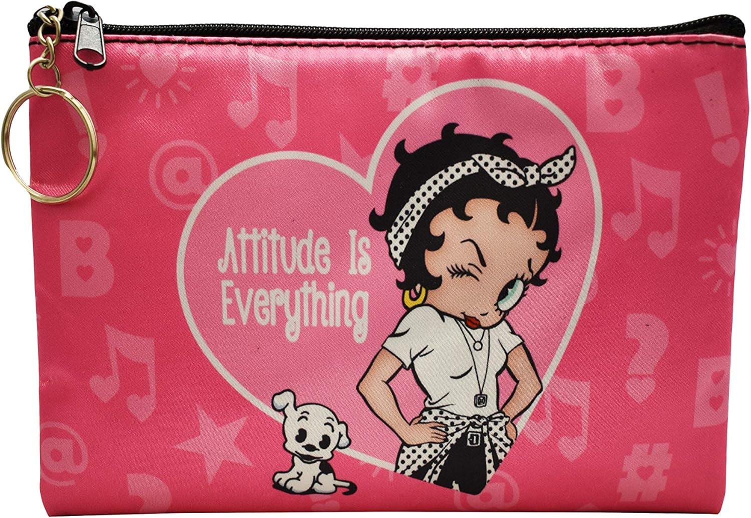 Midsouth Products Betty Boop Makeup Essentials Bag - Attitude Is Everything