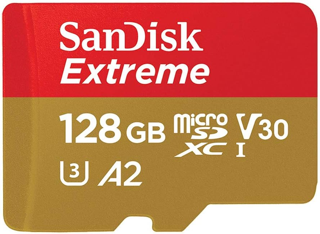 Sandisk 160Mb/S R 90Mb/S W 128GB Extreme Microsd SDHC Memory Card image number 3