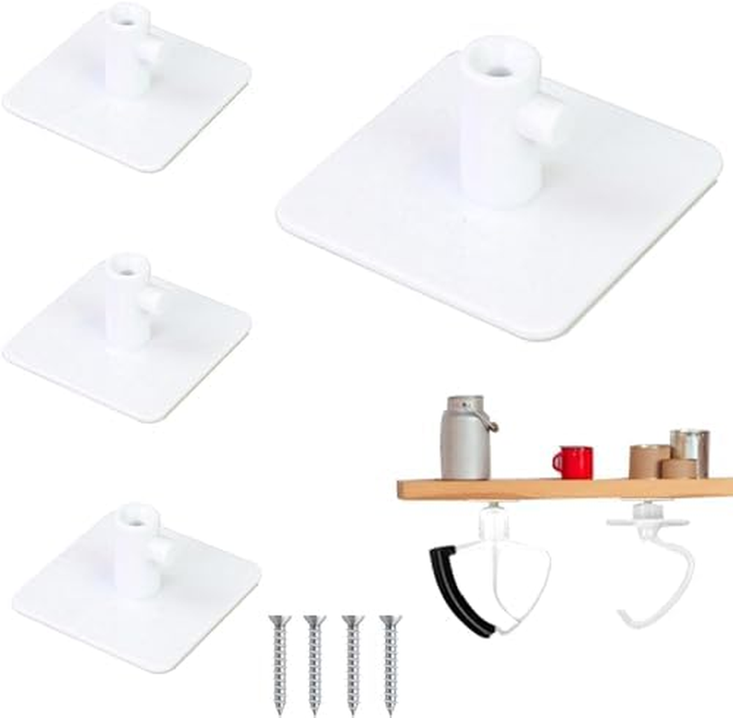 Mixer Attachment Holder, Kitchen Aid Mixer Attachment for Dough Hook, Kitchen Aid Mixer Accessory Stand Mixer Attachment Holder,Flat & Edge Beater, Wire Whip (Single)