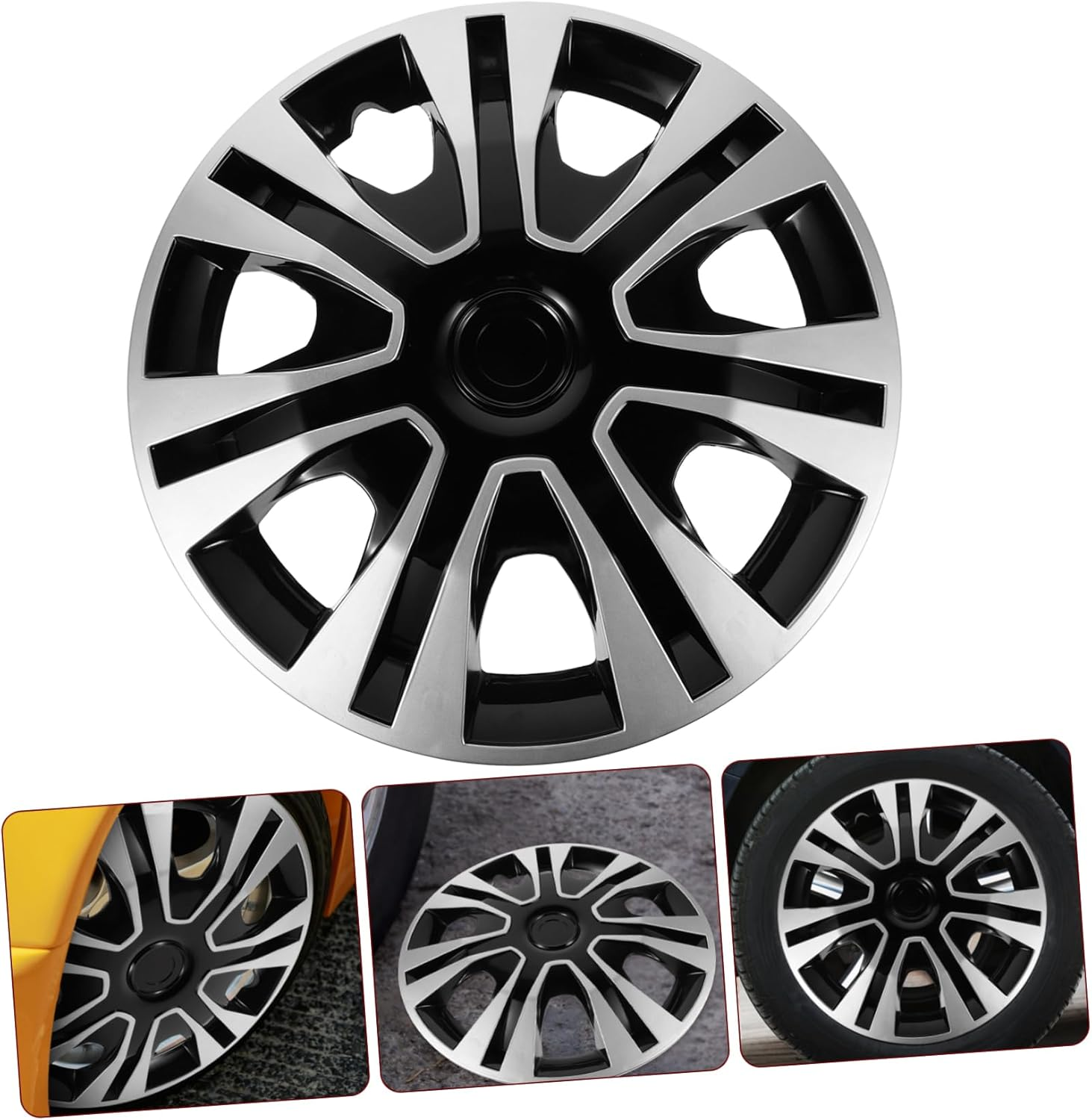 FUNOMOCYA Wheel Rim Cover Automotive for Transporter Tire Wheel Covers Pp Material