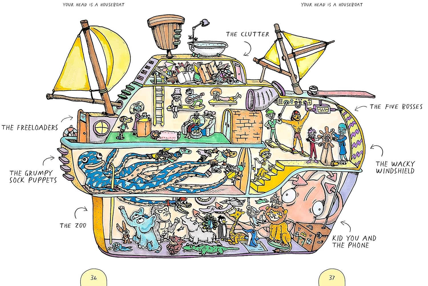 Your Head Is a Houseboat: a Chaotic Guide to Mental Clarity image number 1