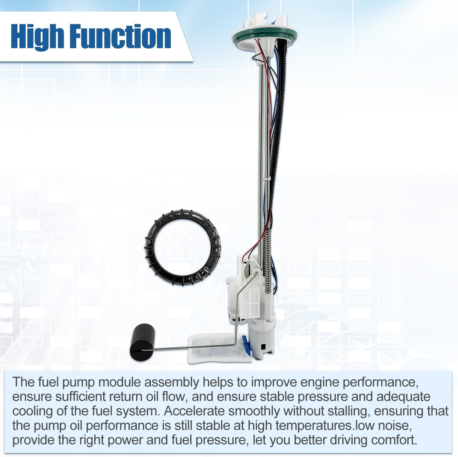 Blrack 709000810 Fuel Pump Assembly, Automotive Replacement Parts Compatible with 2019-2021 Can-Am Ryker STD 600/900 ACE Rally Edition 900 ACE 548874036 image number 6