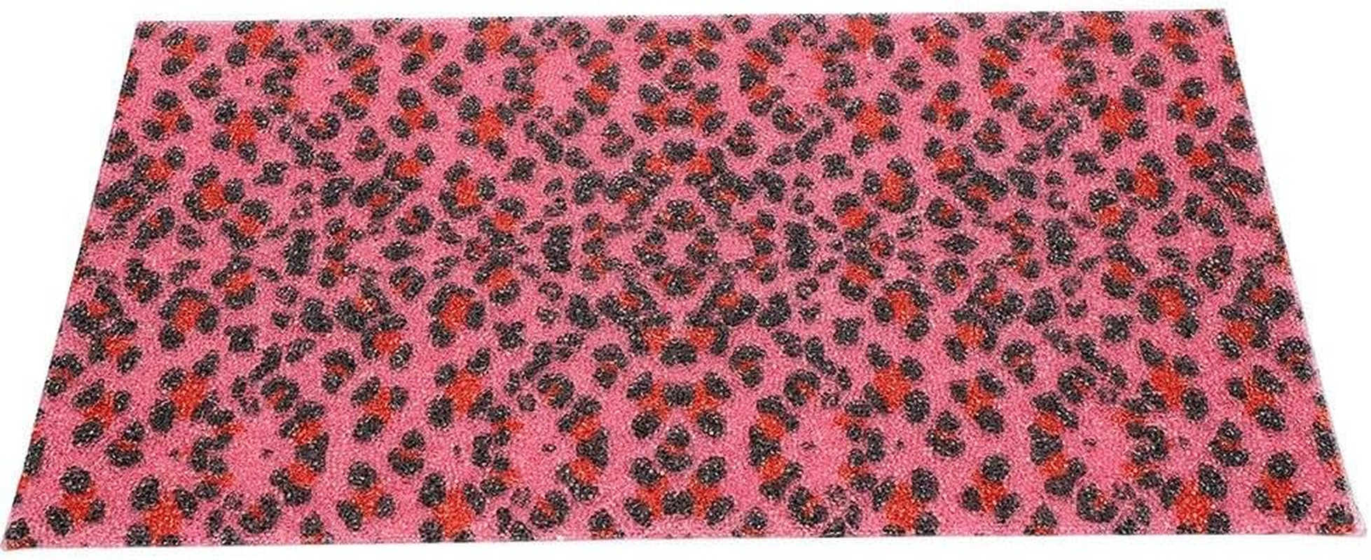 Bright Color Nail Art Table Mat, Material Durable Manicure Hand Holder, Home Beauty Shop Nail Art Salon(07-Pink Leopard Print) image number 5