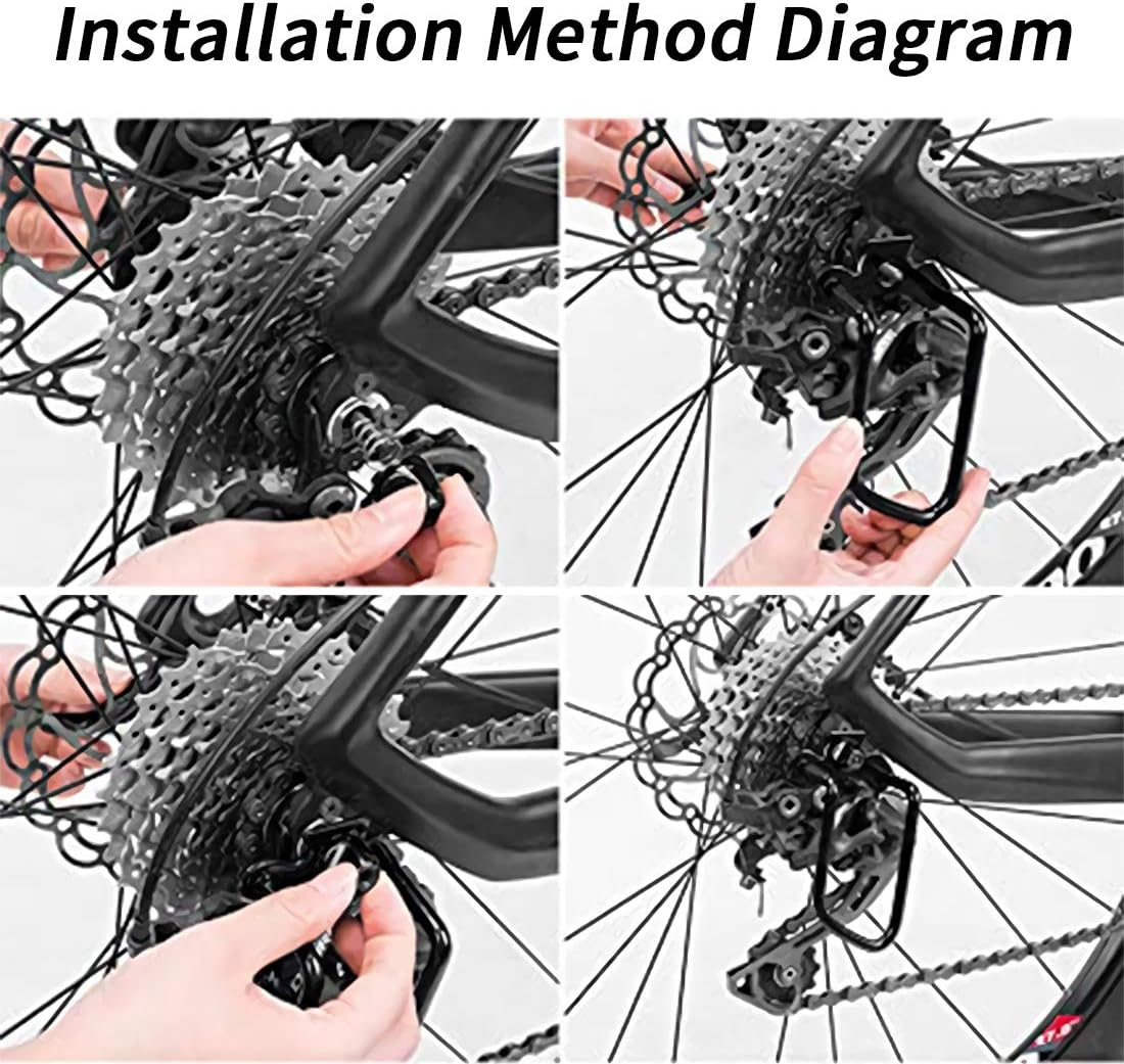 Rear Derailleur Protector - Chainstay Cover Protector Cover MTB Bike Rear Derailleur Protector Cycling Equipment Accessories image number 2