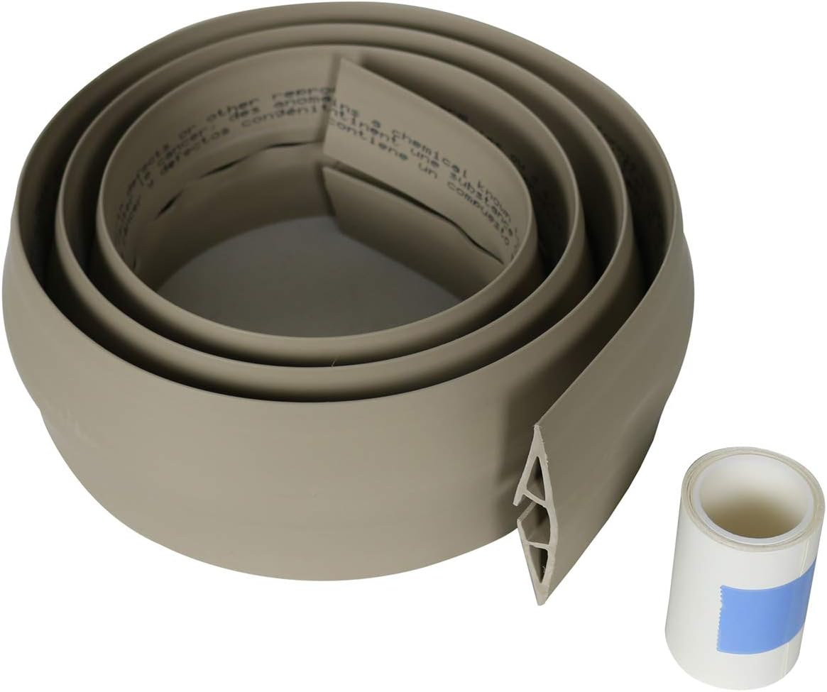 Wiremold Corduct Overfloor Cord Protector, Ivory (5 Feet) image number 6