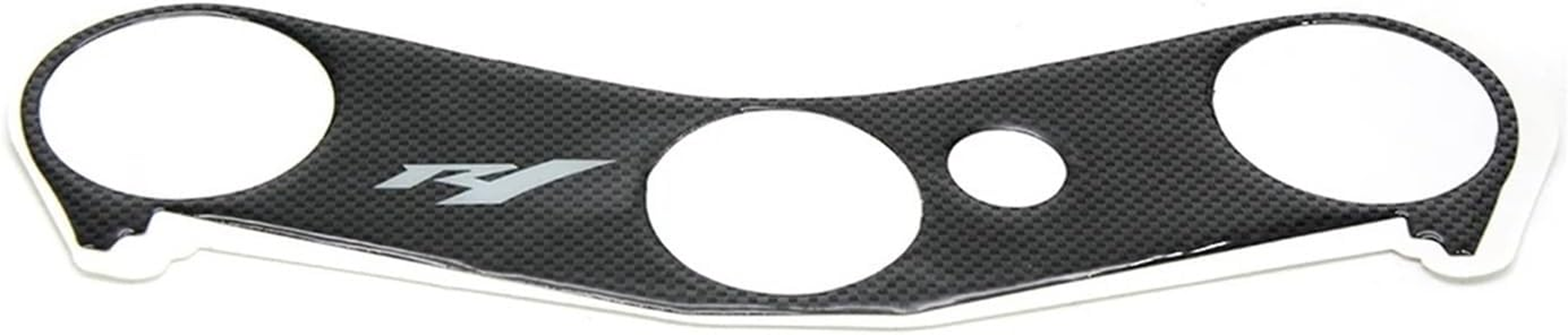Jininshengxindianzi Compatible with Yamaha YZF-R1 YZF R1 YZFR1 2002 2003 2004 Motorcycle Tank Protection Plate Fork Badge Steering Bracket Cover Decal Sticker (Color : CF R1 Logo) - Cf image number 3