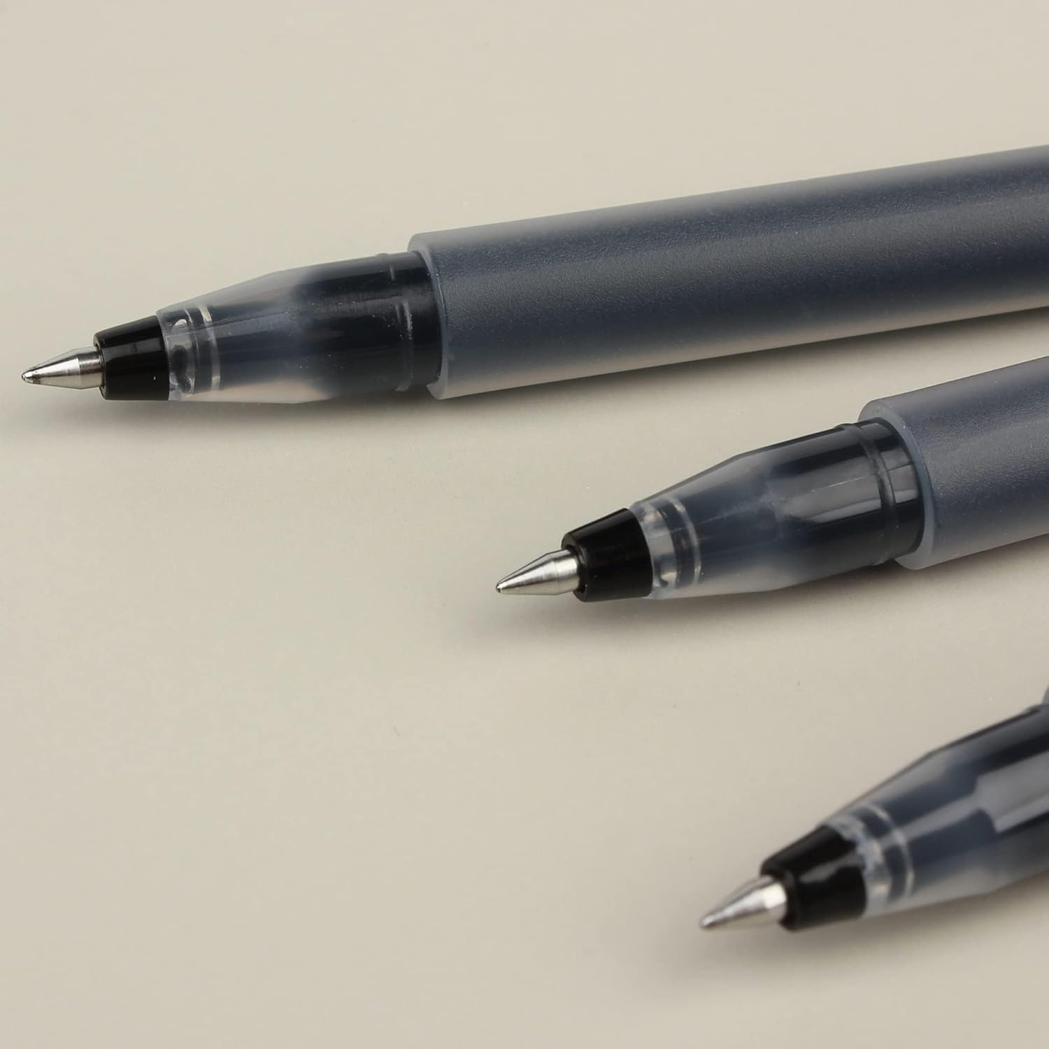 Gel Pens, 12 Pcs 0.5Mm Black Gel Ink Pens Fine Point Smooth Writing Pens, High-End Series Pens for Note Taking, Pretty Gifts for Women, Men, Child image number 1