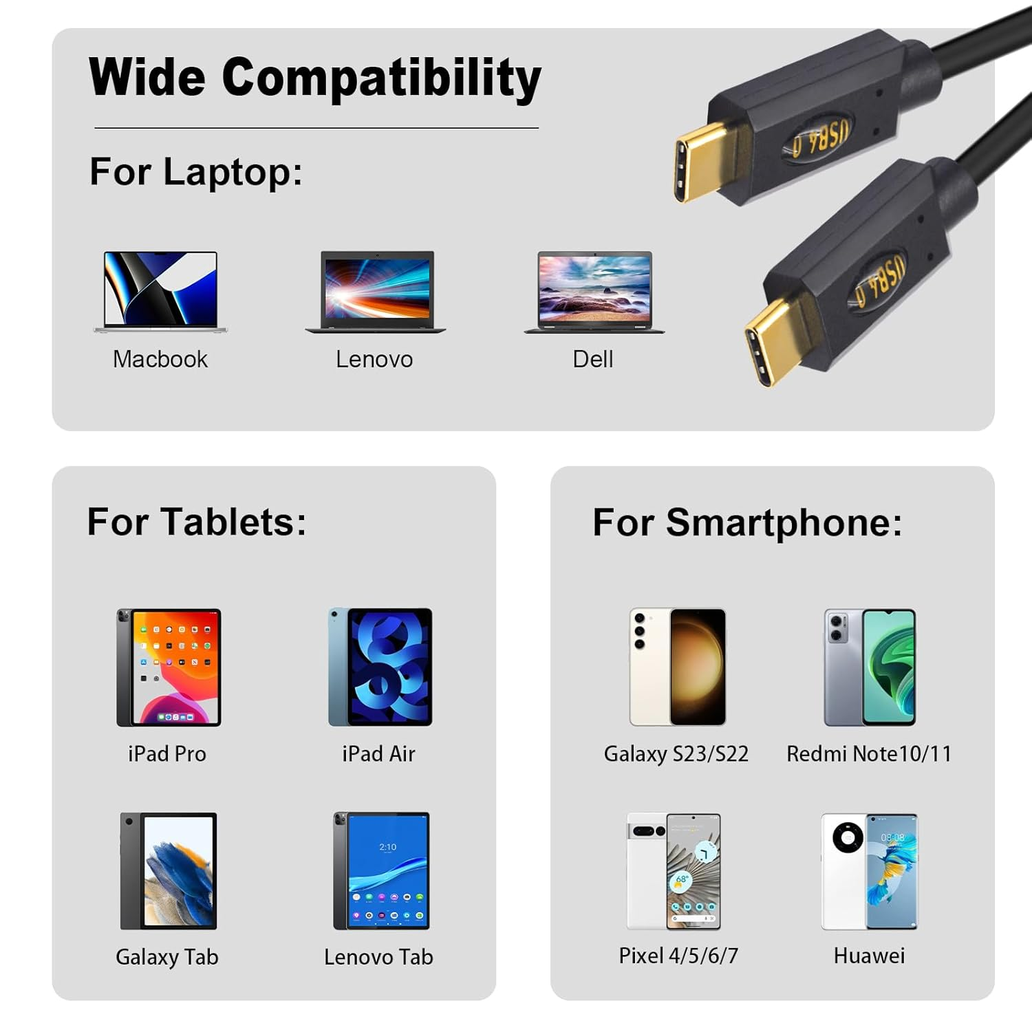 Duttek 240W Coiled USB C to USB C for Thunderbolt 3, 40Gbps USB C to USB C Coiled Cable, USB Type C Male to Male Spiral Cable Support 8K@60Hz Video Compatible with Macbook Pro/Air, Ipad Pro 1M image number 6