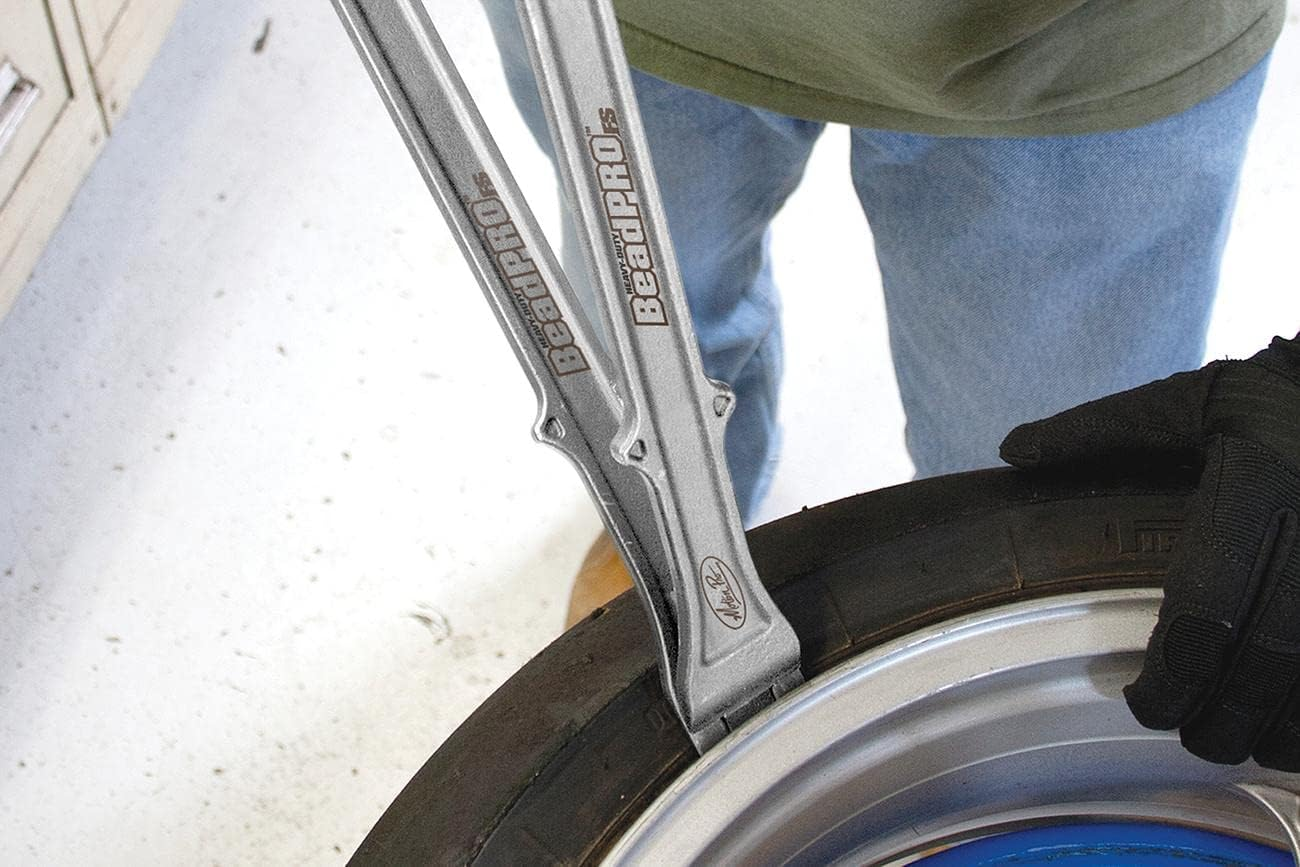 Motion Pro 08-0536 Beadpro Forged Steel Tire Bead Breaker and Lever Tool Set image number 3